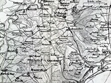 Karte vom 18. August 1870