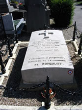 Das Grab des Generals Legrand in Doncourt-les-Conflans